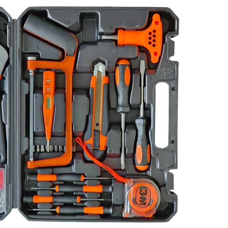 Set 150 Piezas Herramientas Manuales Maletín Portátil 13494-4