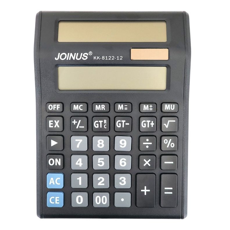 Calculadora KK-8122-12 Doble Pantalla 12 Dígitos 11981-0