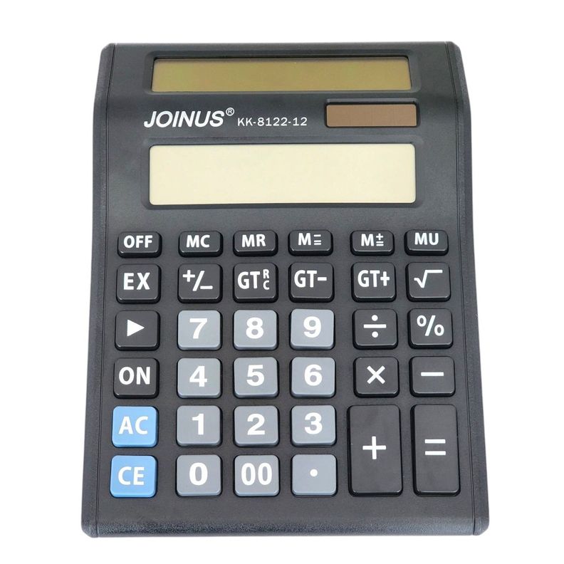 Calculadora KK-8122-12 Doble Pantalla 12 Dígitos 11981-4