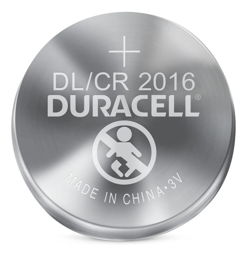 Pack 5 Pilas Cr 2016 Duracell Lithium-1