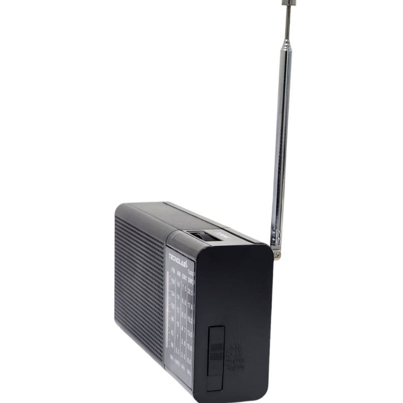 Radio Portátil de Bolsillo Tecnolab AM/FM/SW TL633-2