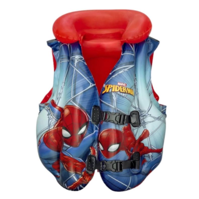 Chaleco Salvavidas Inflable Spiderman Niños Bestway-0