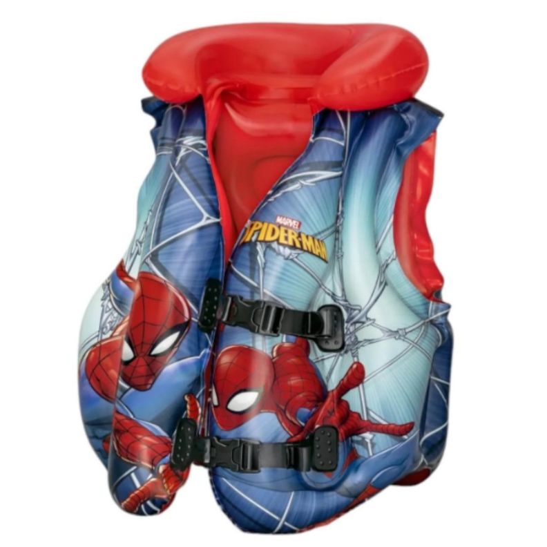 Chaleco Salvavidas Inflable Spiderman Niños Bestway-2