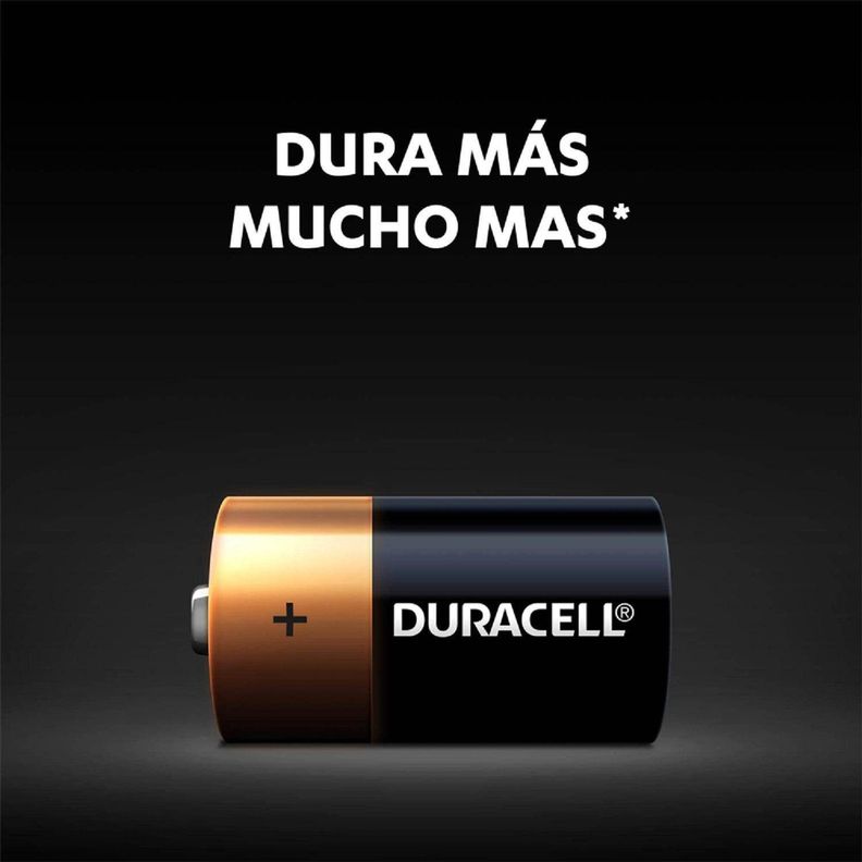 Pack 2 Pilas Duracell C Alcalina-1