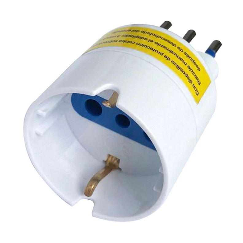 Enchufe Adaptador Schuko Macrotel-4