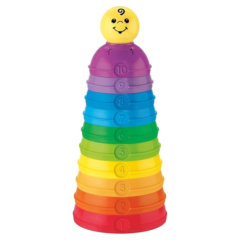 Juego Educativo Torre Tazas Actividades Fisher Price-0