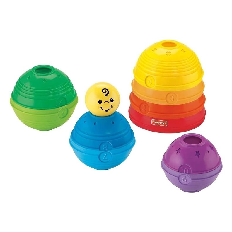 Juego Educativo Torre Tazas Actividades Fisher Price-1