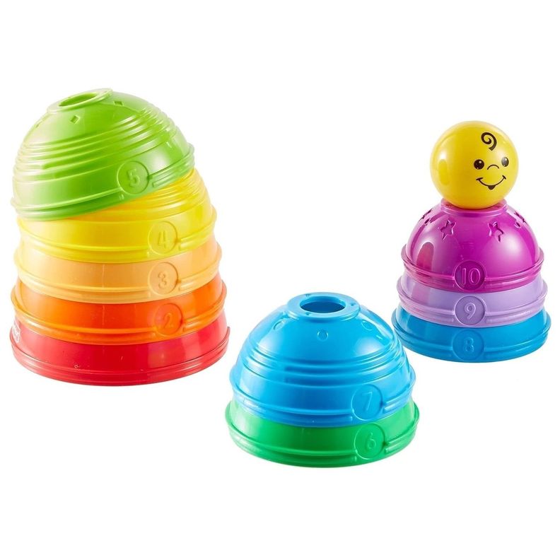 Juego Educativo Torre Tazas Actividades Fisher Price-4