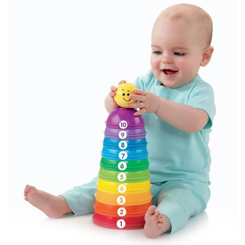 Juego Educativo Torre Tazas Actividades Fisher Price-6