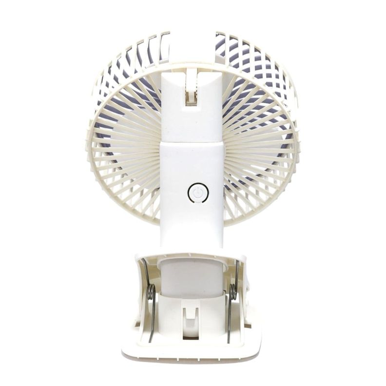 Ventilador Clip Portátil Recargable Tecnolab TL674 blanco-5