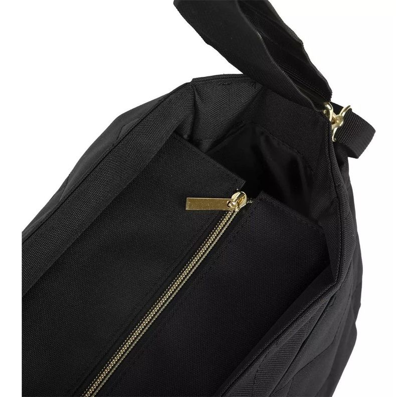 Bolso Maternal Pañalera Infanti Motto Gold Negro-5
