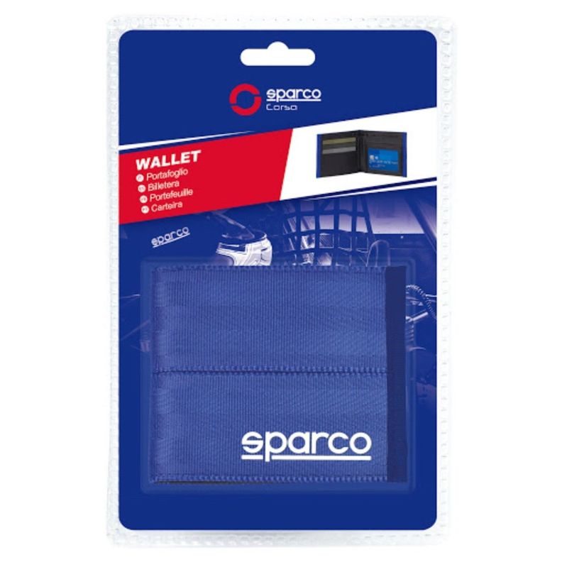 Billetera Cartera Porta Documentos Sparco Azul-1