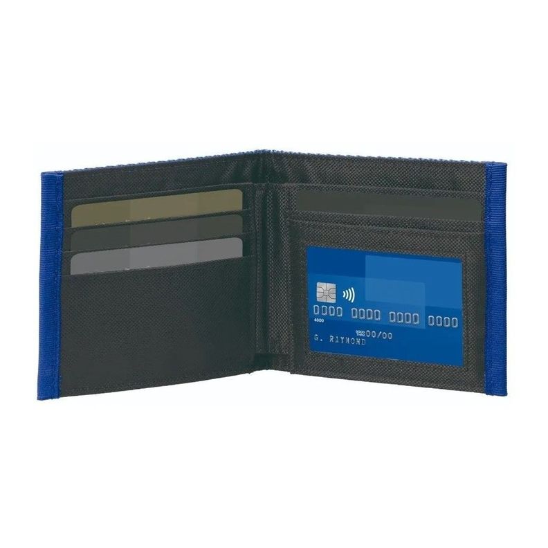 Billetera Cartera Porta Documentos Sparco Azul-4