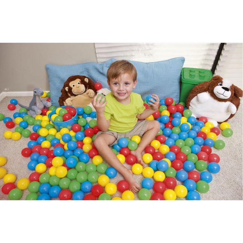 Pack 100 Pelotas Plasticas 6,5 Cms Bestway-1