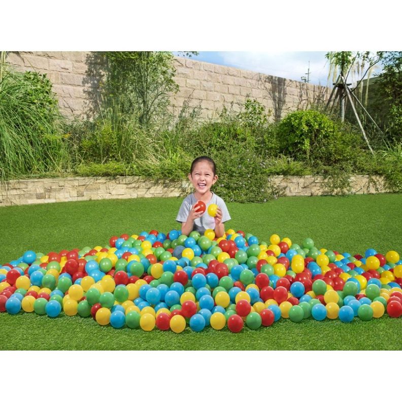 Pack 100 Pelotas Plasticas 6,5 Cms Bestway-3