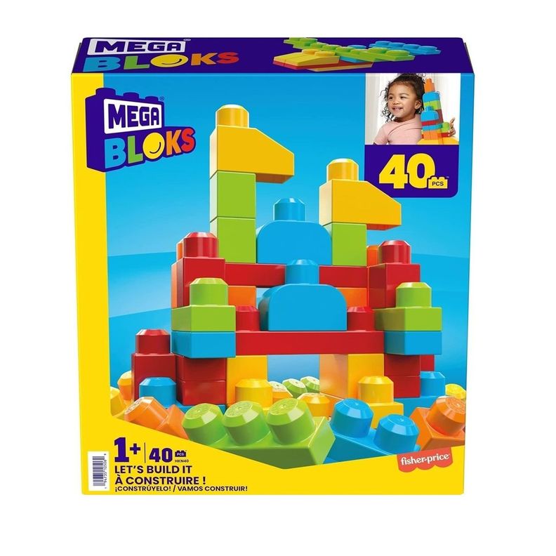 Juguete de Construcción Mega Bloks 40 Pcs-4