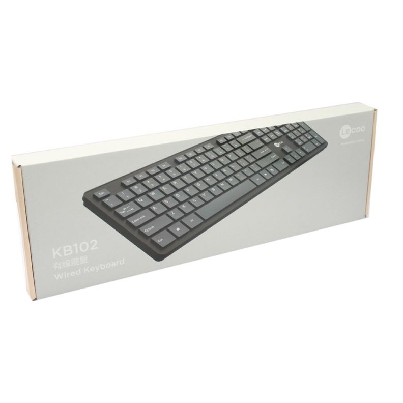 Teclado Usb Lecoo KB102 Alámbrico Negro-3