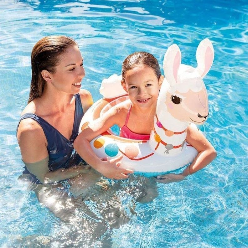 Flotador Inflable Para Niños Intex Modelo Llama-1