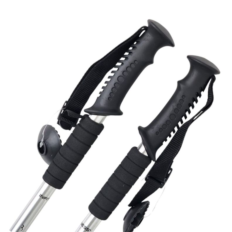 Par de Bastones Ajustables para Trekking Gris DBG1356W-1