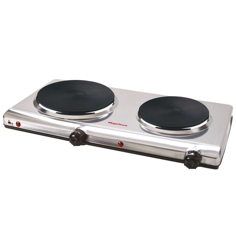 Cocina Electrica Magefesa 2 Platos Inox MGF8022-0