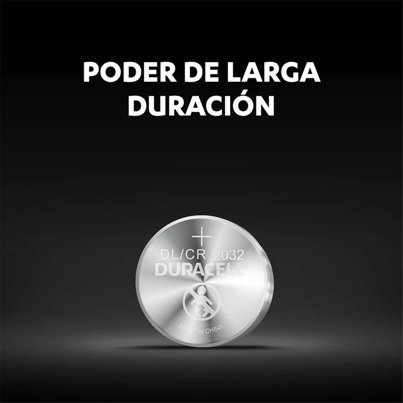 Pack 5 Pilas Cr 2032 Duracell Lithium-1