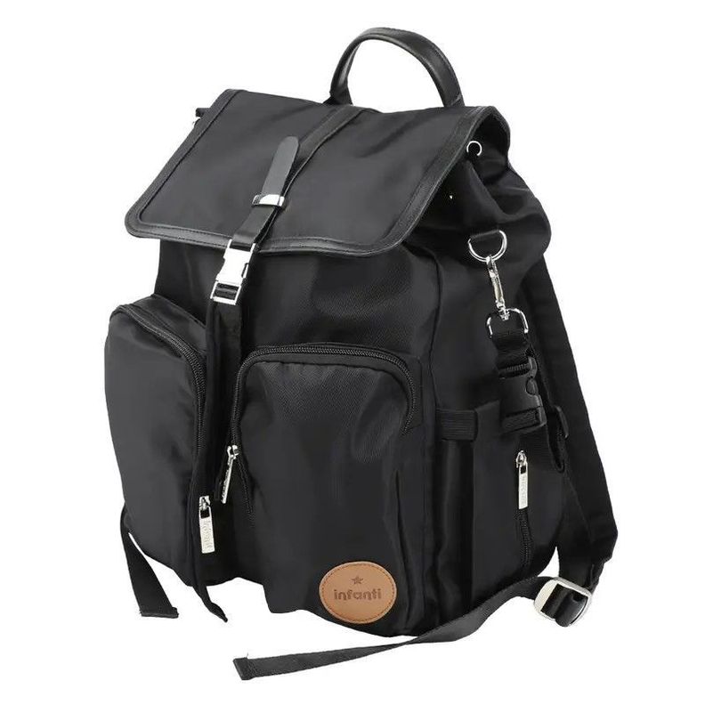Mochila Maternal Pañalera Infanti Nuit Negra-0