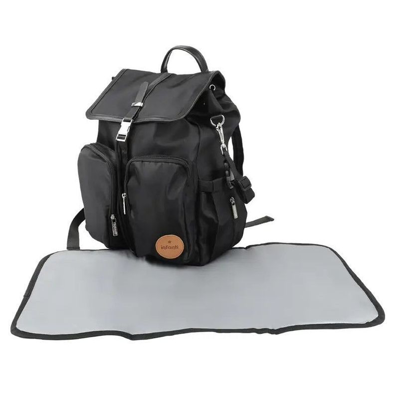 Mochila Maternal Pañalera Infanti Nuit Negra-4