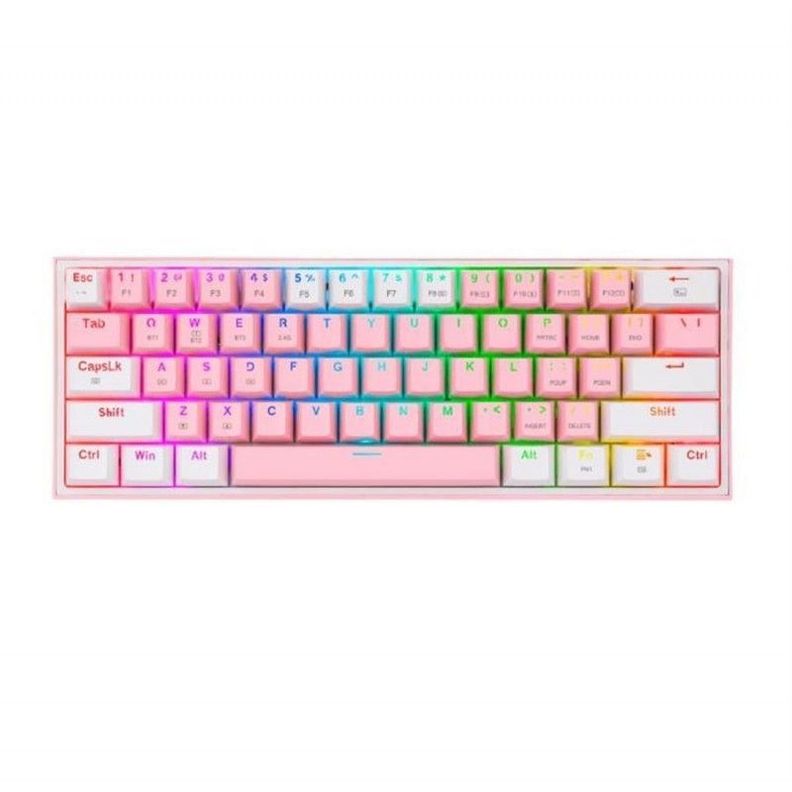 Redragon Fizz Pro K616-RGB PINK/WHITE-1