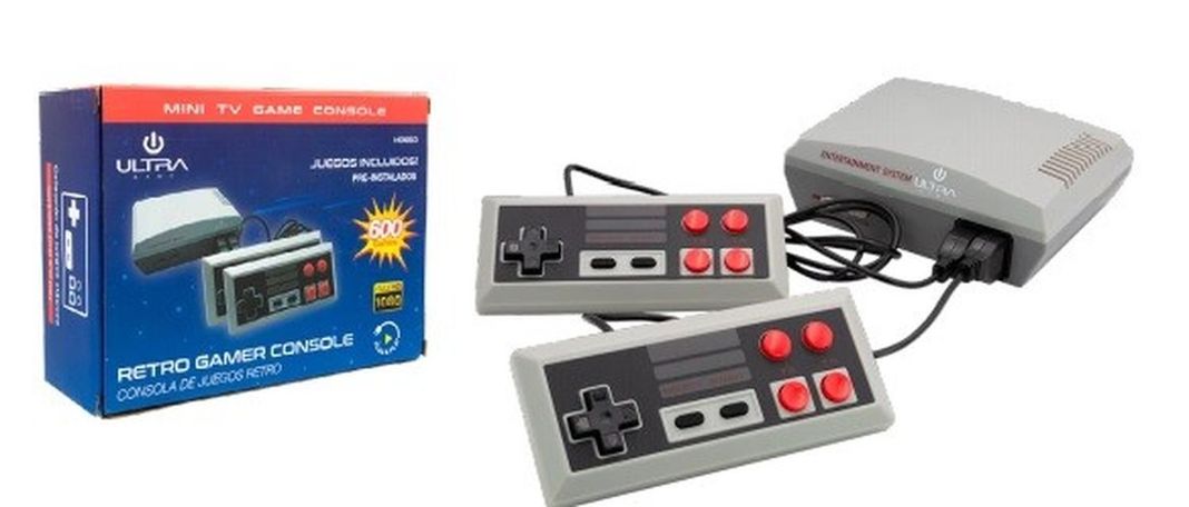 CONSOLA RETRO 600 JUEGOS CONEXION HDMI-0