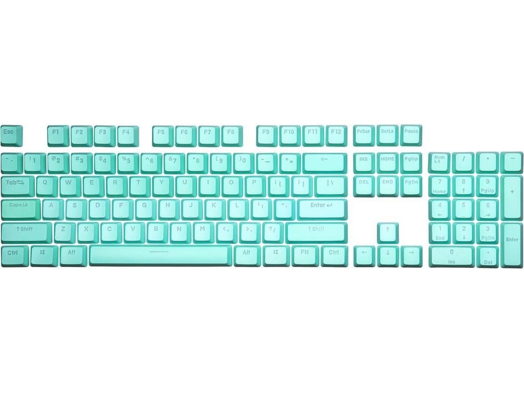 Keycap PBT Doubleshot Backlit Upgrade Set Mint Green-0