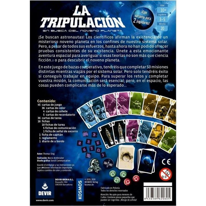 Juego de Mesa JDM La Tripulación-1