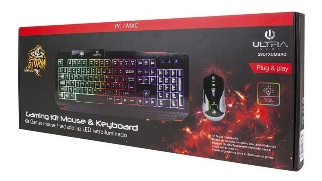 COMBO GAMER TECLADO Y MOUSE ULTRA-0