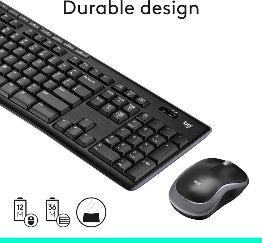 Logitech MK270 teclado y mouse inalámbricos-2