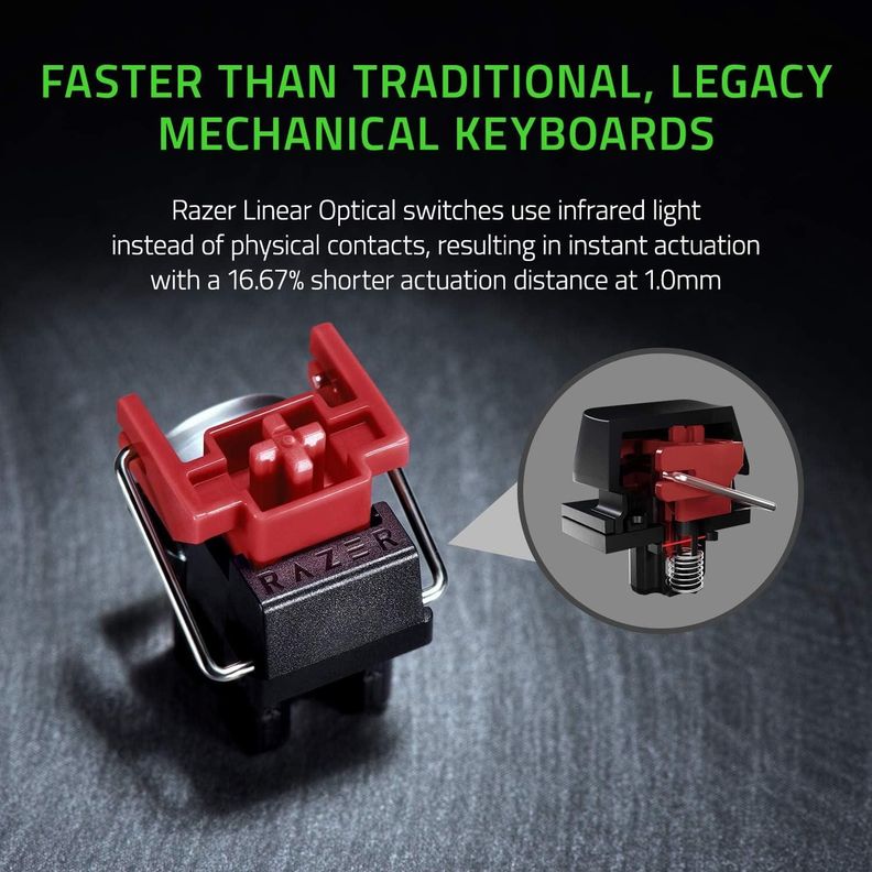 Teclado Razer Huntsman Mini Black Red Switch (US)-1