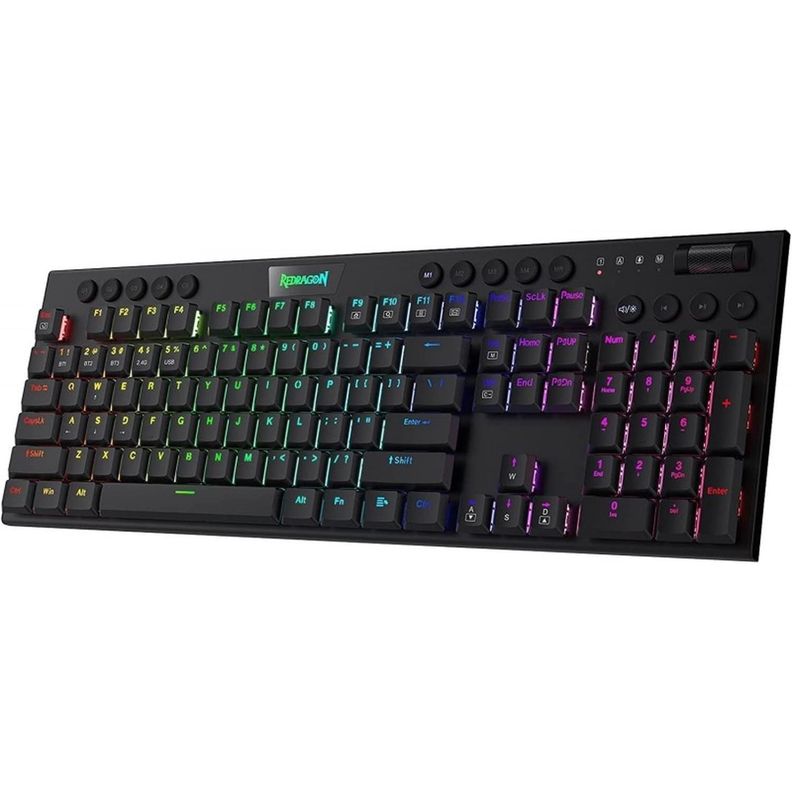 Teclado mecánico K618 Horus, RGB, Bluetooth-0