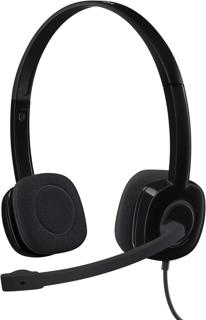 Logitech Headset H151 3.5mm con mic y controles-0