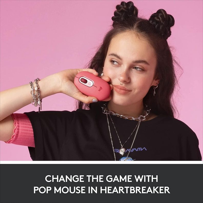 Logitech Raton POP ROSA-1