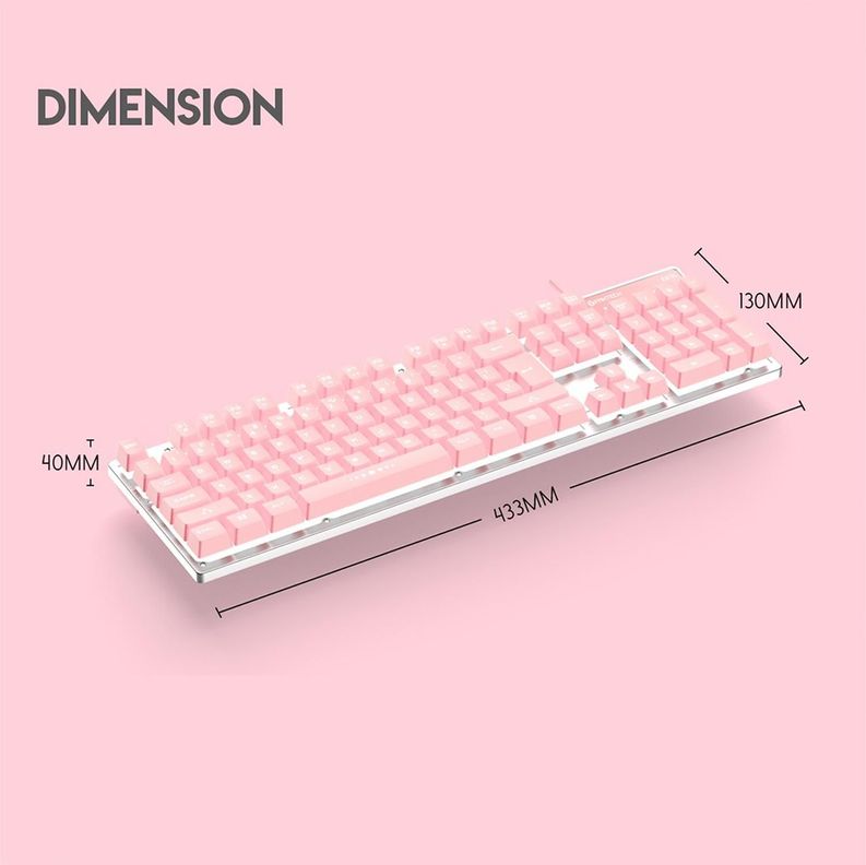 FANTECH K613L FIGHTER II SAKURA EDITION GAMING KEYBOARD-2