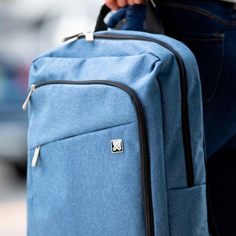 Mochila Notebook Klip Xtreme hasta 15.6", Azul-2