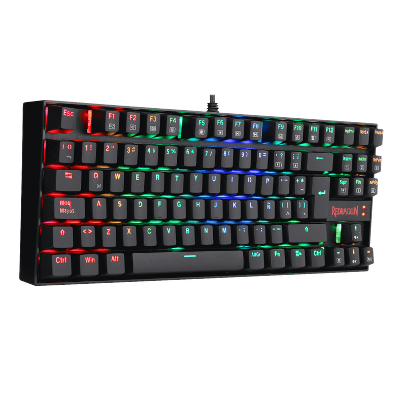 RedRagon Kumara Black RGB (DUST PROOF BLUE, ESPAÑOL)-0