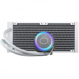 Cooler Master MasterLiquid ML240 Illusion White ARGB Close-Loop AIO CPU Enfriador líquido-1