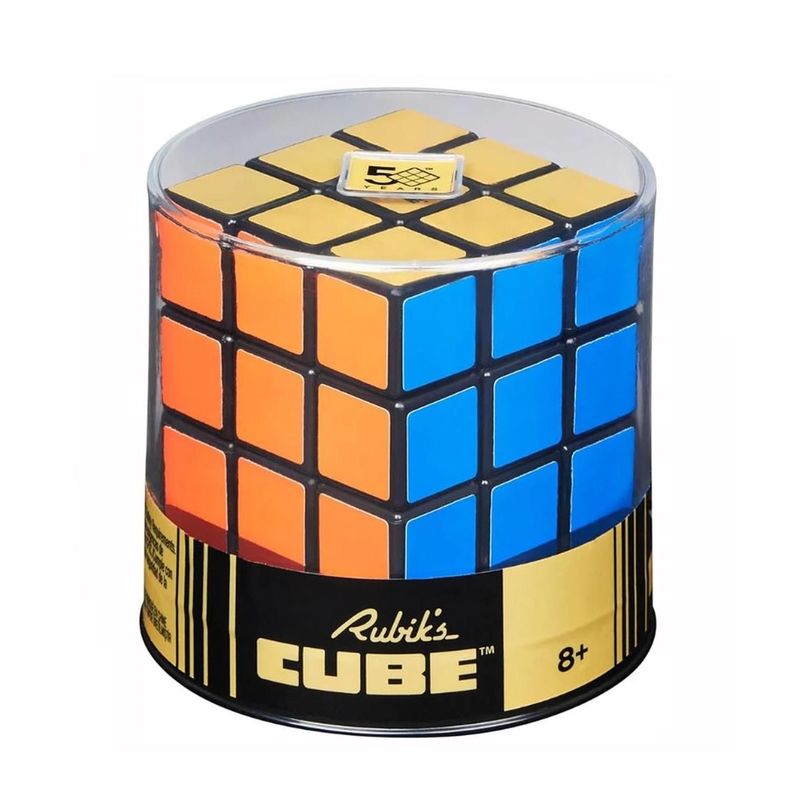 Rubik's - Cubo Retro 3x3 Negro