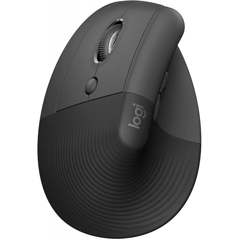 Logitech Lift NEGRO - vertical, inalámbrico (Zurdo)-0