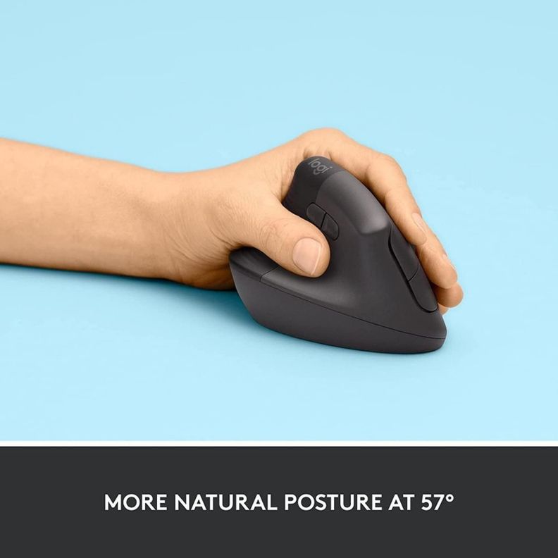 Logitech Lift NEGRO - vertical, inalámbrico (Zurdo)-2