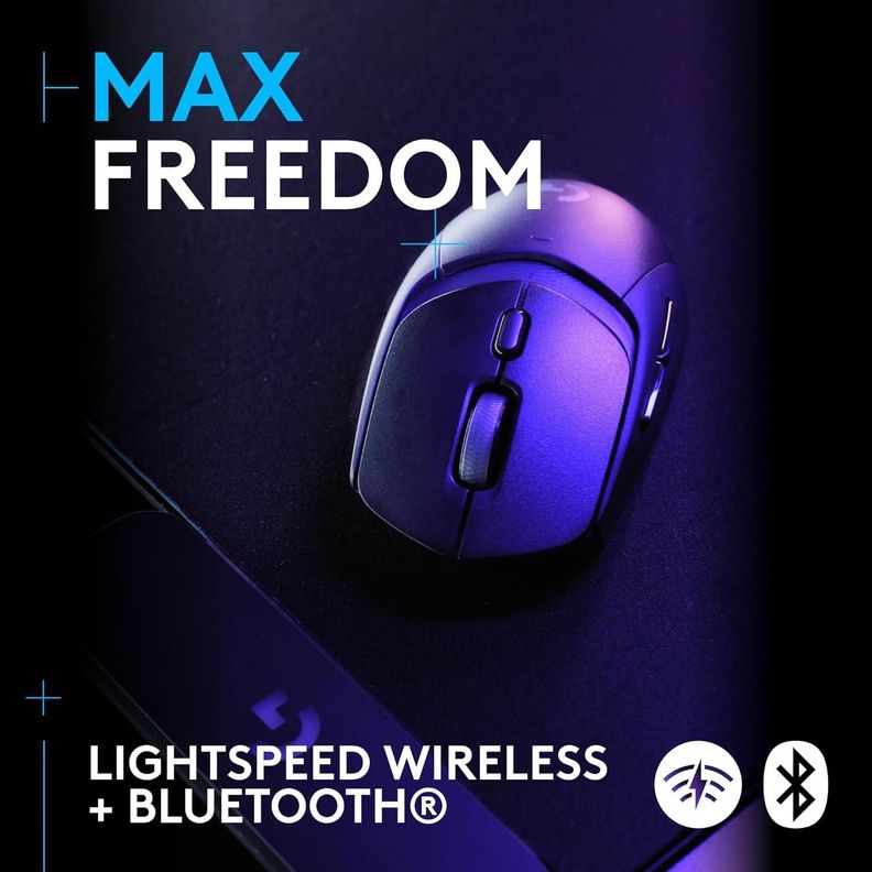 Logitech G309 Lightspeed - Mouse inalámbrico NEGRO-2