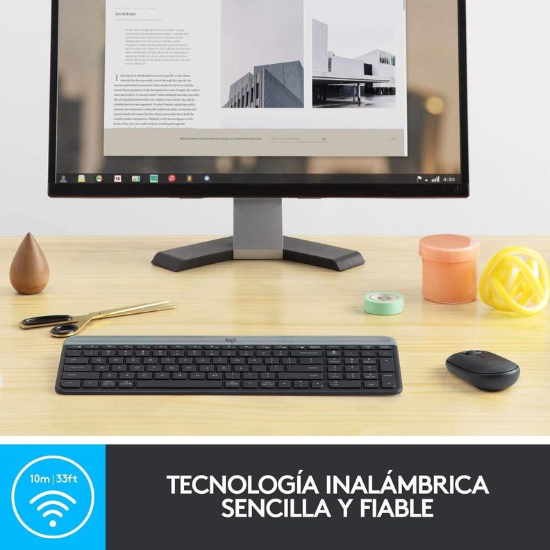Logitech MK470 Combo Teclado y Raton Inalmbrico-2