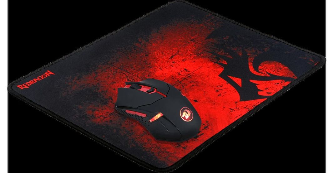 COMBO MOUSE INALAMABRICO + PAD MOUSE M601WL-BA REDRAGON-0