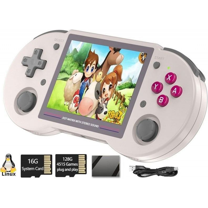ANBERNIC RG353PS GRIS Portátil, Support 5G WiFi 4.2 Bluetooth-0