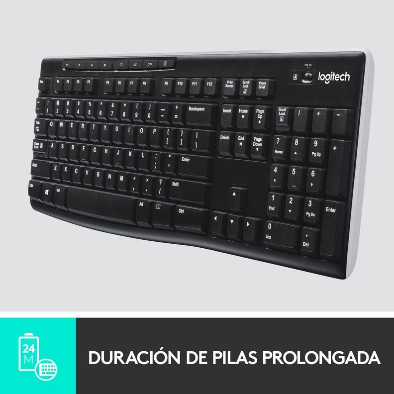 Logitech K270 Teclado Inalámbrico 2.4 GHz-2