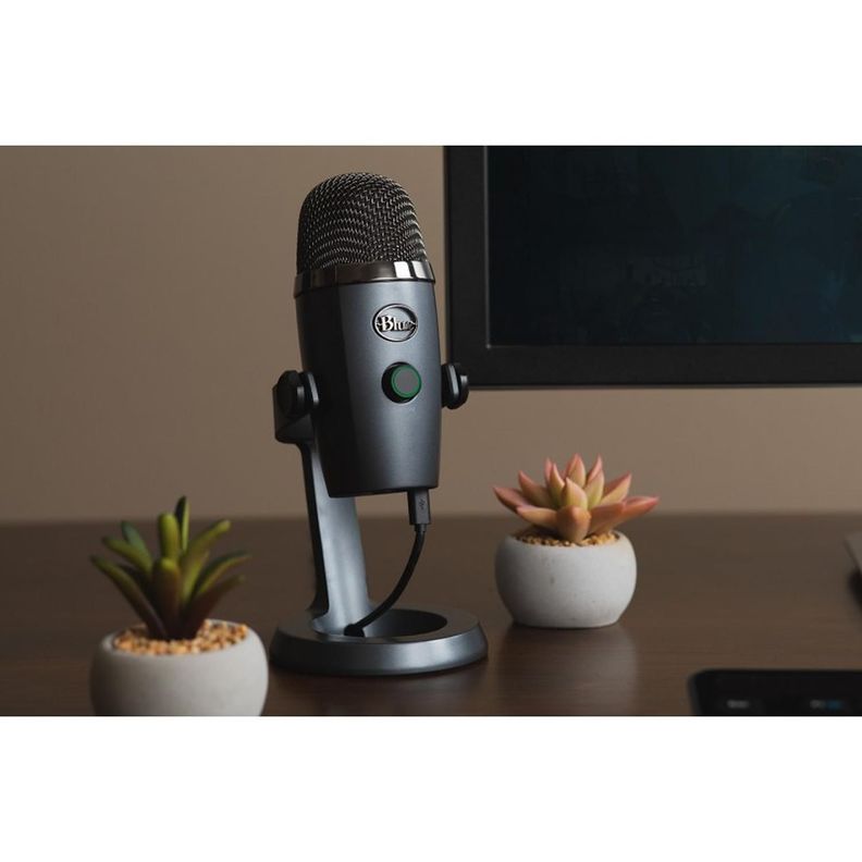 Micrófono USB premium Yeti Nano GREY-1